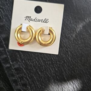 Madewell Bold Gold Earrings